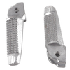 BMW K1300S K1300R F800R Front Silver Footrests Pegs (2005-2013)