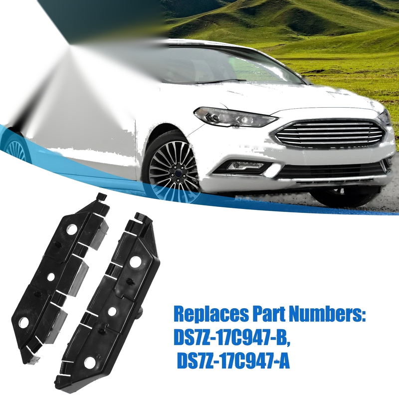Ford Fusion 2013 (2013) - Plastic Black Front Bumper Bracket