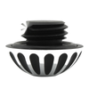 Triumph Bonneville 1pc Black Chrome Engine Oil Filler Cap (2001-2023)