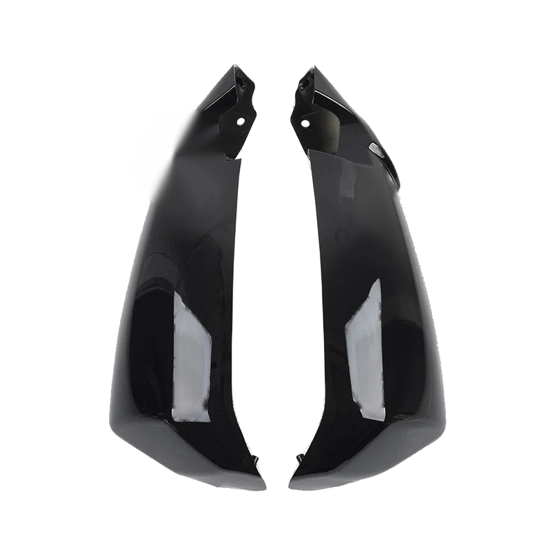 Harley VRSCF V-Rod Muscle Radiator Side Covers Shroud Glossy Black (2009-2017)
