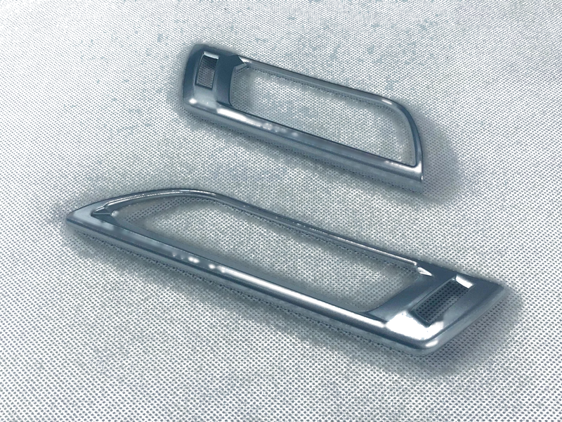 Toyota Sienna 2 x ABS Matte Air Vent Outlet Front Side Cover Trim (2021-2023)