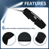 Lexus IS350 2005-2013 Sun Protector Pad Black 1 Set Dashboard Cover Mat