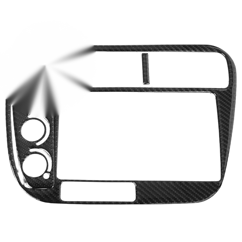 Honda Civic A/C Radio Bezel Cover (1999-2000)