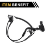 Ford Fusion (2006-2012) 1 x Front Sensor ABS Wheel Speed Sensor Set