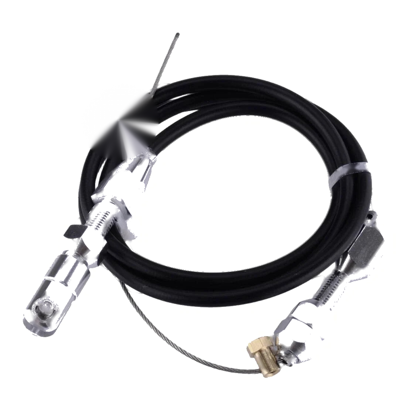 Ford Mustang 5.0L Stainless Steel Braided Throttle Cable (1986-1993)