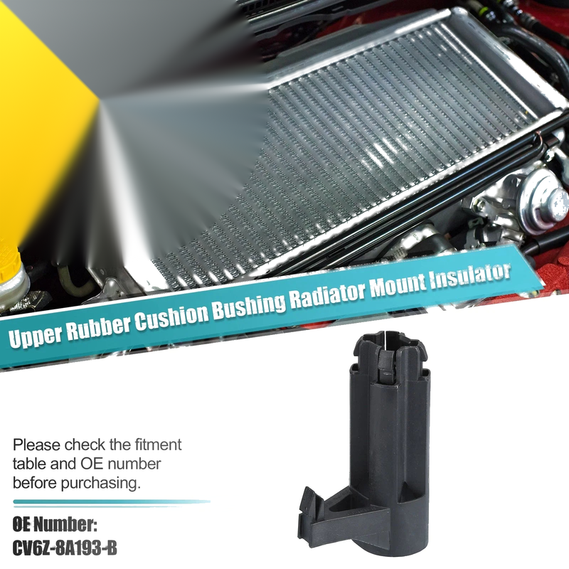 Ford Focus 2 x Upper Radiator Insulator Mount Brackets (2012-2018)