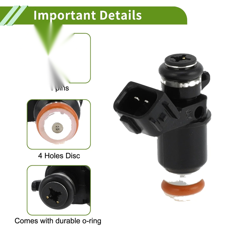 Honda Civic Si 2.0 Fuel Injector 1 x No.16450PLC003 (2002-2005)