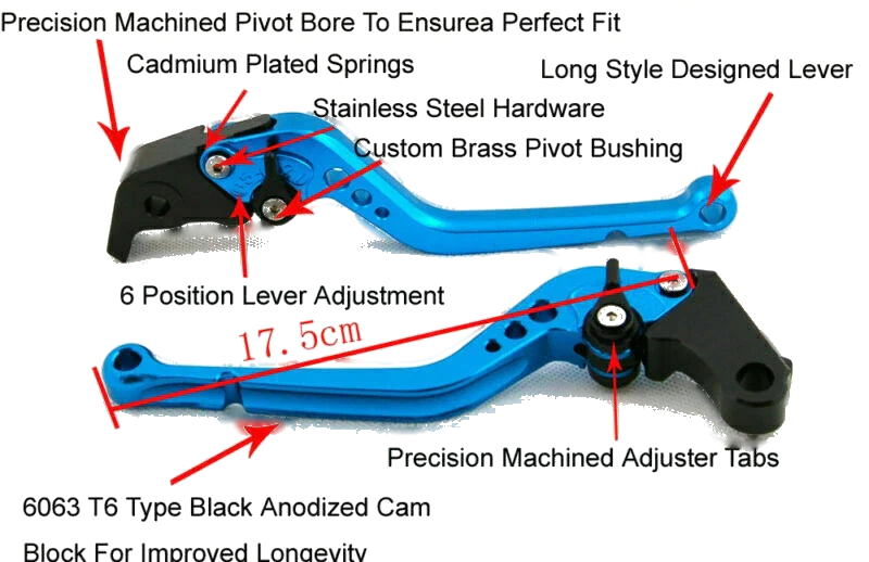 Yamaha YZF 1000 R1 Racing Lever Set (2009-2014)