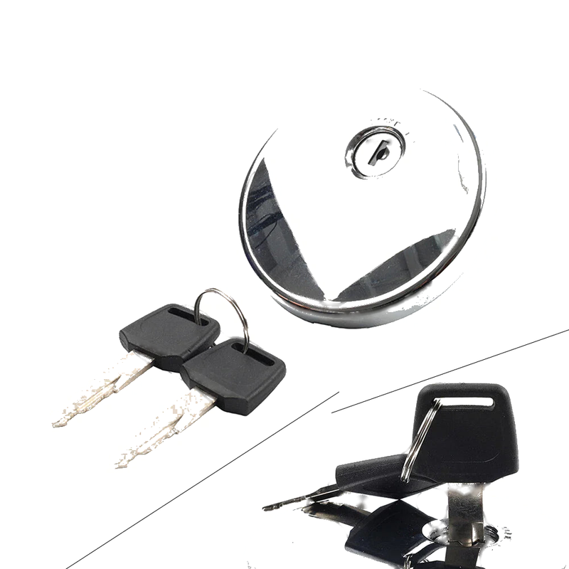 Kawasaki VN800 VN1500 Vulcan 1600 Classic Fuel Gas Tank Cap Cover w/Keys