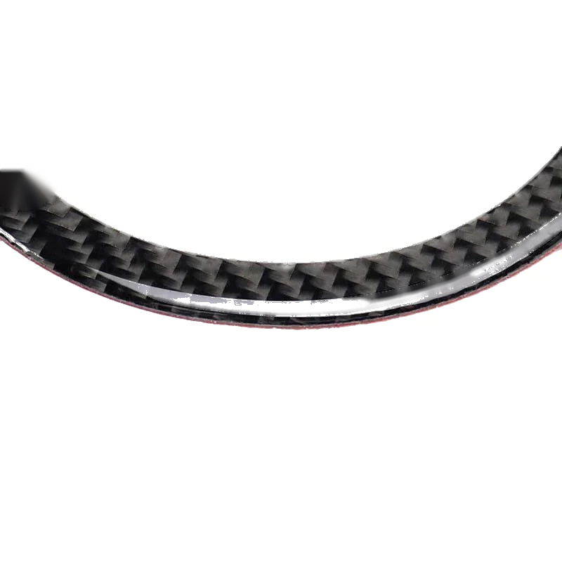 Mini Cooper R55 R56 R57 R60 Carbon Fiber Steering Wheel Cover Ring Fit