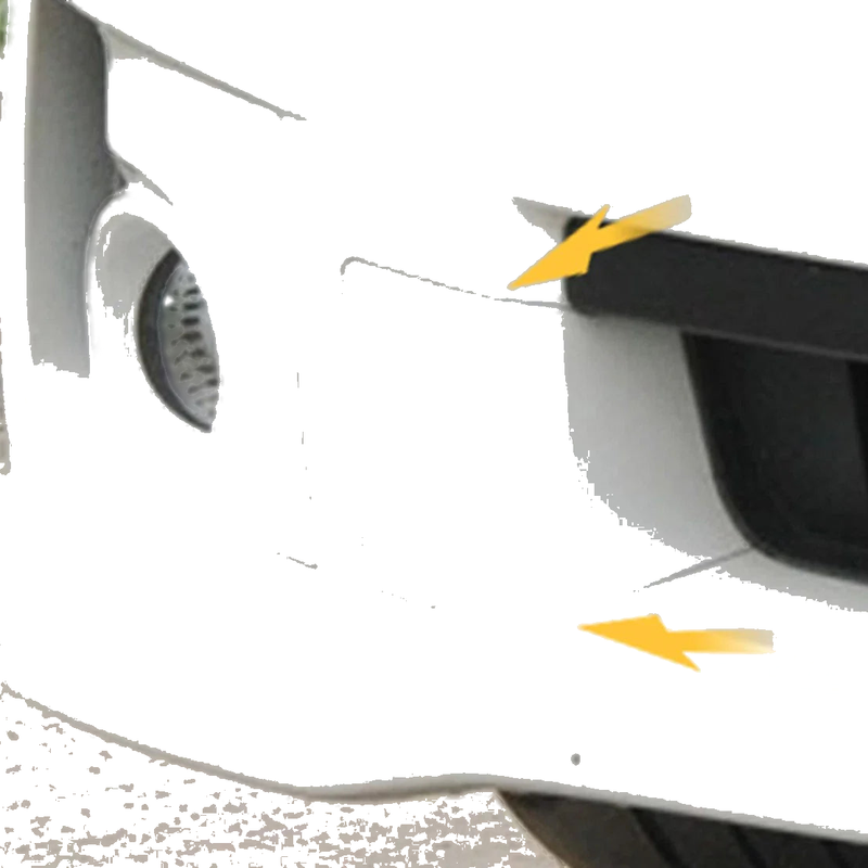 Subaru Impreza WRX STi White Front Bumper Tow Hook Eye Cover (2008-2014)