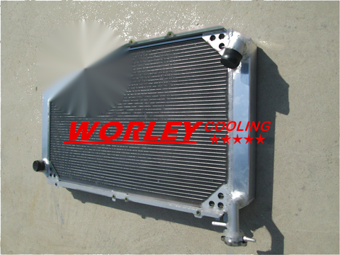 Nissan Patrol Y60 GQ 2.8L RD28T 44mm Radiator & Blue Hose (1994-1997)