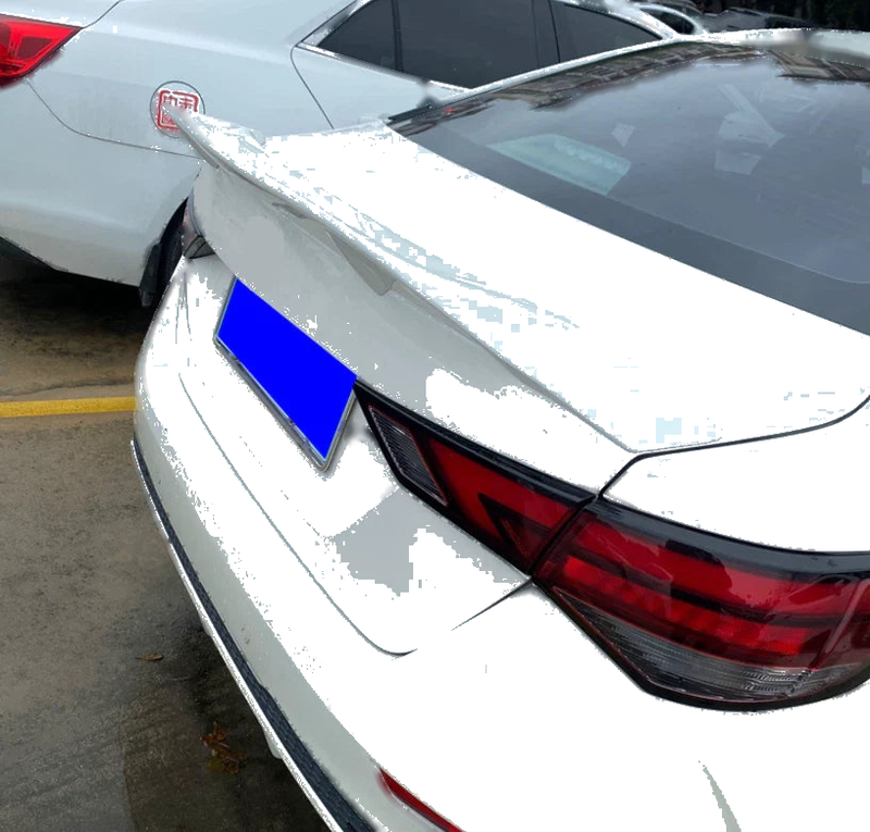 Nissan Sentra ABS Pearl White Rear Spoiler Wing Lid (2020-2024)