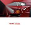 Carbon Fiber Replace Front Fog Lights Cover Fit Nissan Skyline R33 GTS 1994-1997