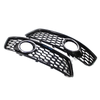 AUDI A3 8P Front Bumper Grille Fog Light Trim Bezel Set (2008-2012)