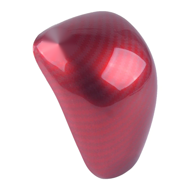 Honda Accord 9th / 9.5th Red Carbon Fiber Gear Knob Cover (2014-2017)