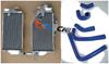 Honda CR250R Aluminum Radiator + Blue Hose (2005-2007)