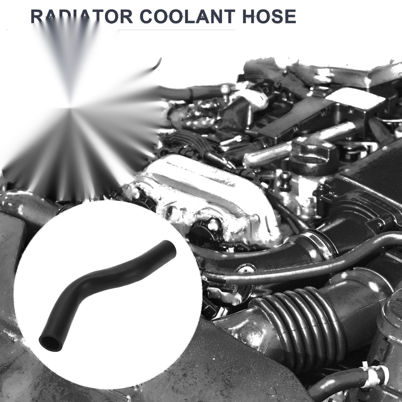 Honda Civic (1992-2000) Rubber Black 1 x Piece Radiator Coolant Hose