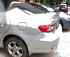 Toyota Corolla Sedan Silver Metallic Trunk Spoiler Wing (2007-2013)