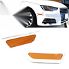 Audi A4 Front Bumper Reflector Side Marker Lights  Yellow (2017-2019)