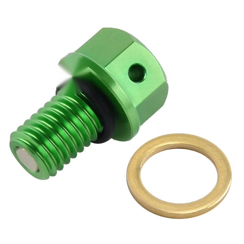 Kawasaki KX 65-450F M10 CNC Magnetic Oil Drain Bolt Plug (2001-2023)