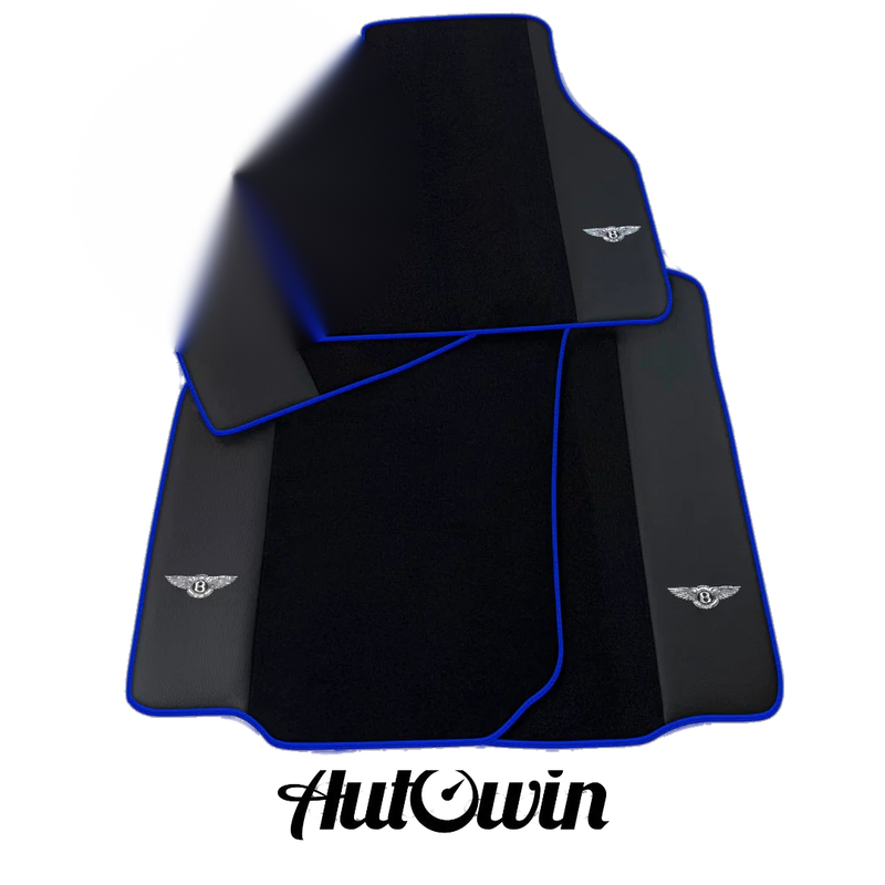 Bentley Flying Spur AutoWin Black Floor Mats (2013-2019)