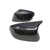 Infiniti Q50 Q60 Replace Real Carbon Fiber Side Mirror Cover Housing Kit fit