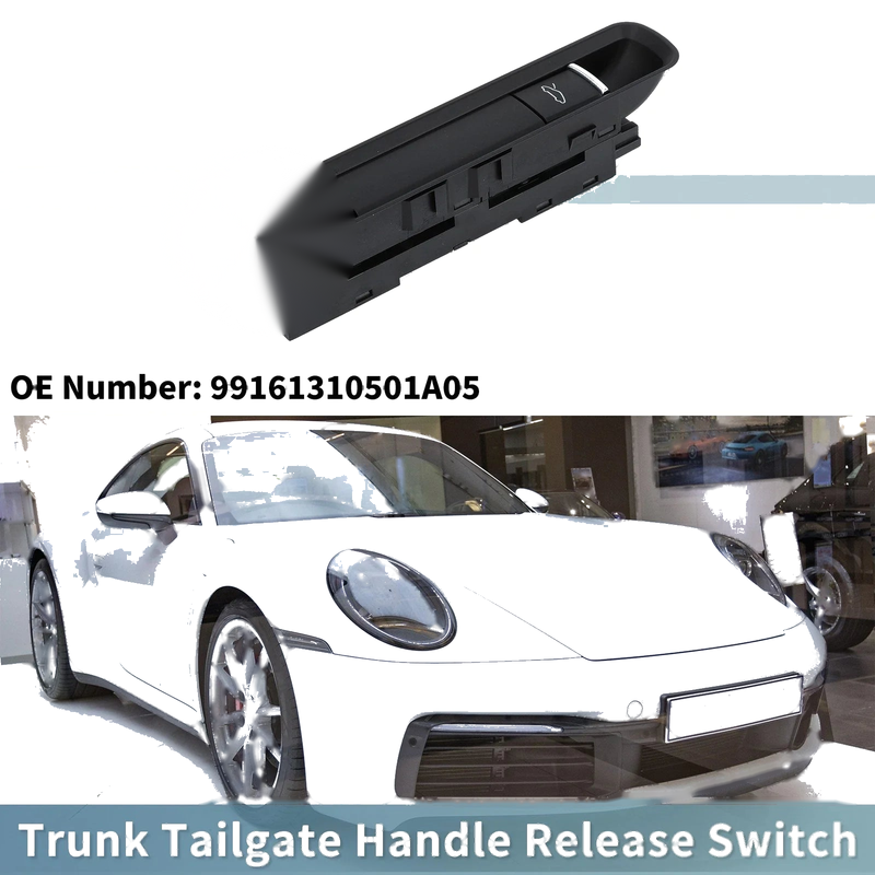 Porsche 718 Boxster Hood Trunk Switch (2017-2023)