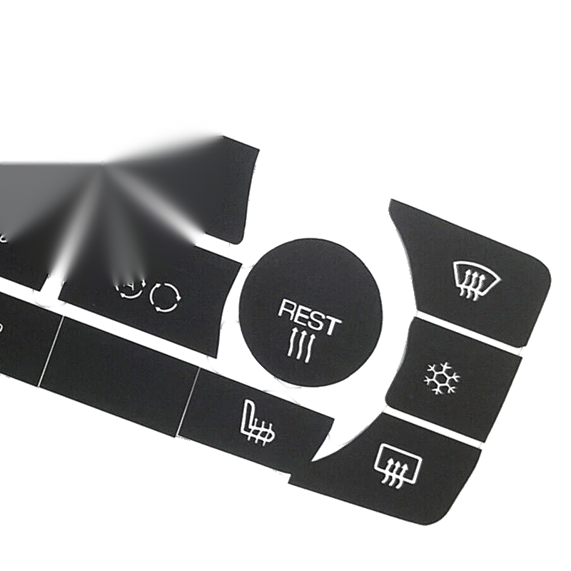 BMW 328i 335i E90 E92 AC Climate Control Repair Stickers (2006-2011)