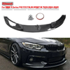 14-20 BMW F32 F33 F36 M Sport Carbon Fiber Look Bumper Lip Spoiler Splitter