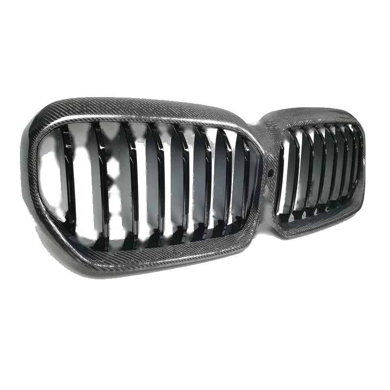 BMW G30 LCI 2021-2023 Carbon Fiber Front Bumper Grille Grill