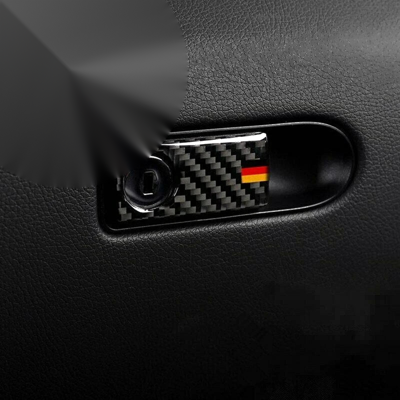 Mercedes Benz C Class Black Copilot Storage Box Handle Panel Cover (2007-2014)