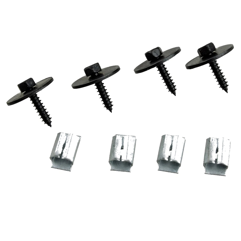 Mercedes Benz W124 W125 8 x Underride Guard Transmission Bolts Clips