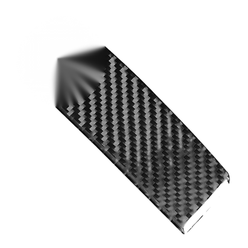 Subaru WRX STI Carbon Fiber Black Rear Console Panel Cover (2015-2021)