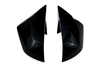 Ford Mustang Glossy Black Ox Horn Rearview Mirror Lid Cover Trim (2015-2023)