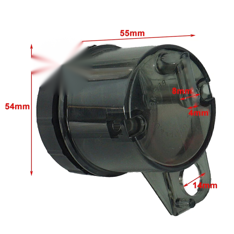 Honda Kawasaki - Clear Front Brake Fluid Reservoir Oil Tank Cup