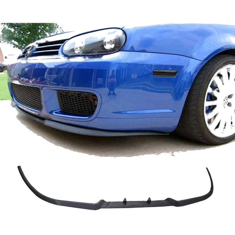 VW Golf Mk4 R32 Cupra R Front Bumper Lip 3 Pcs (2001-2006)