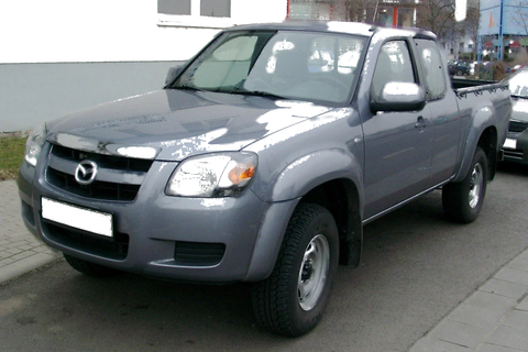 Ford Ranger, Mazda BT50 Glossy Black Tailgate Handle (2006-2011)