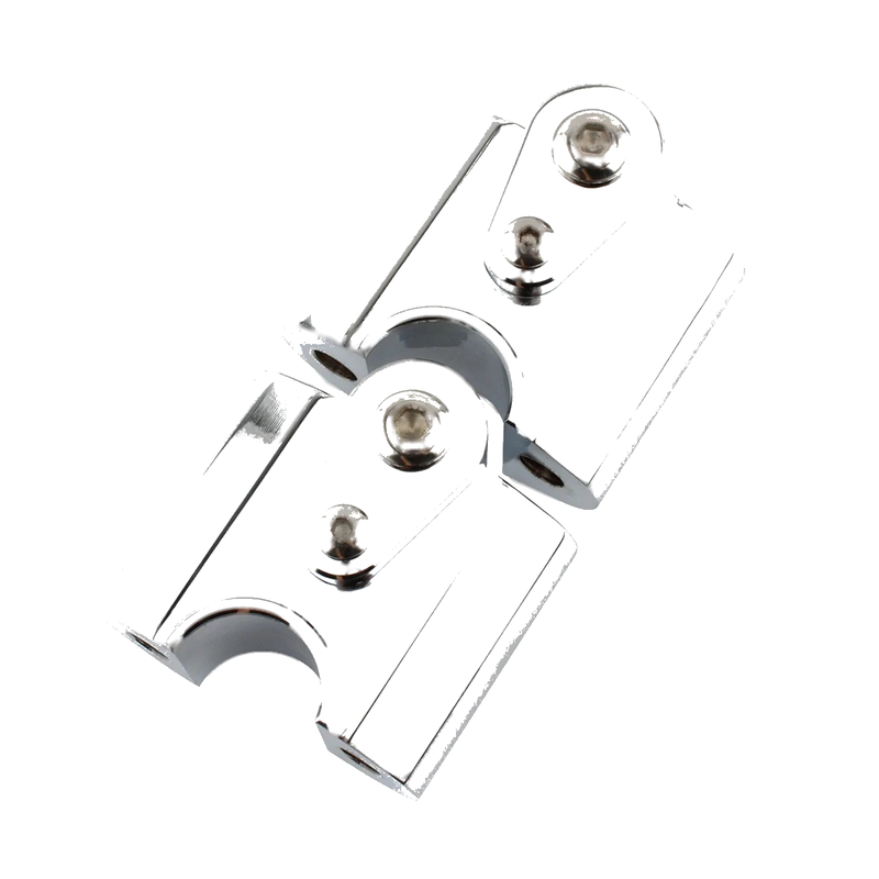 BMW R18 Chrome Aluminum Handlebar Riser Lift Adapter Kit (2020-2023)