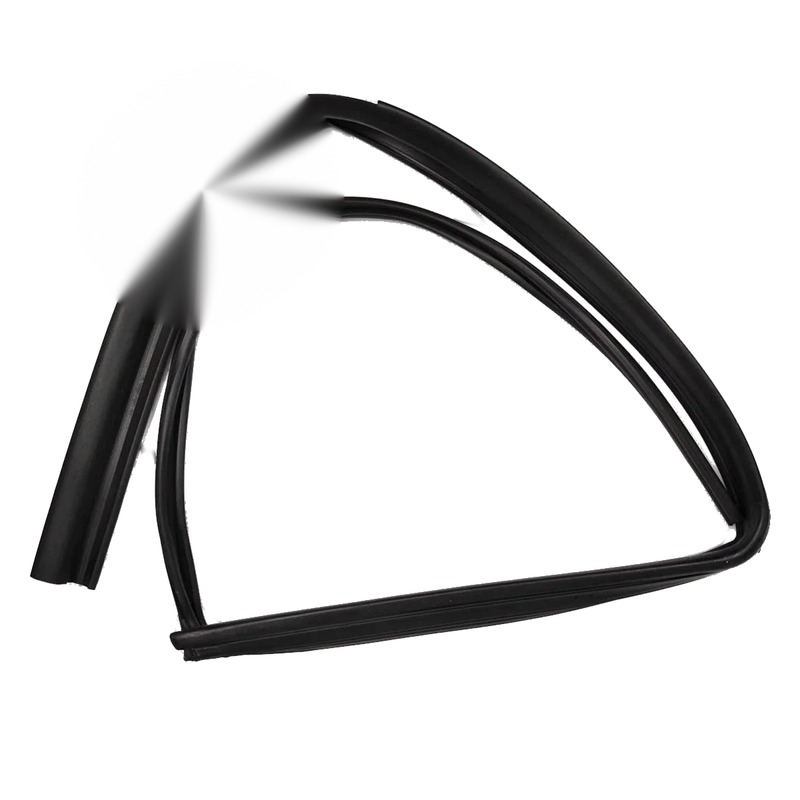 Glass Run Door Channel Rubber RR Fits Nissan Sunny Sentra B13 4D Sedan 90-93 D11