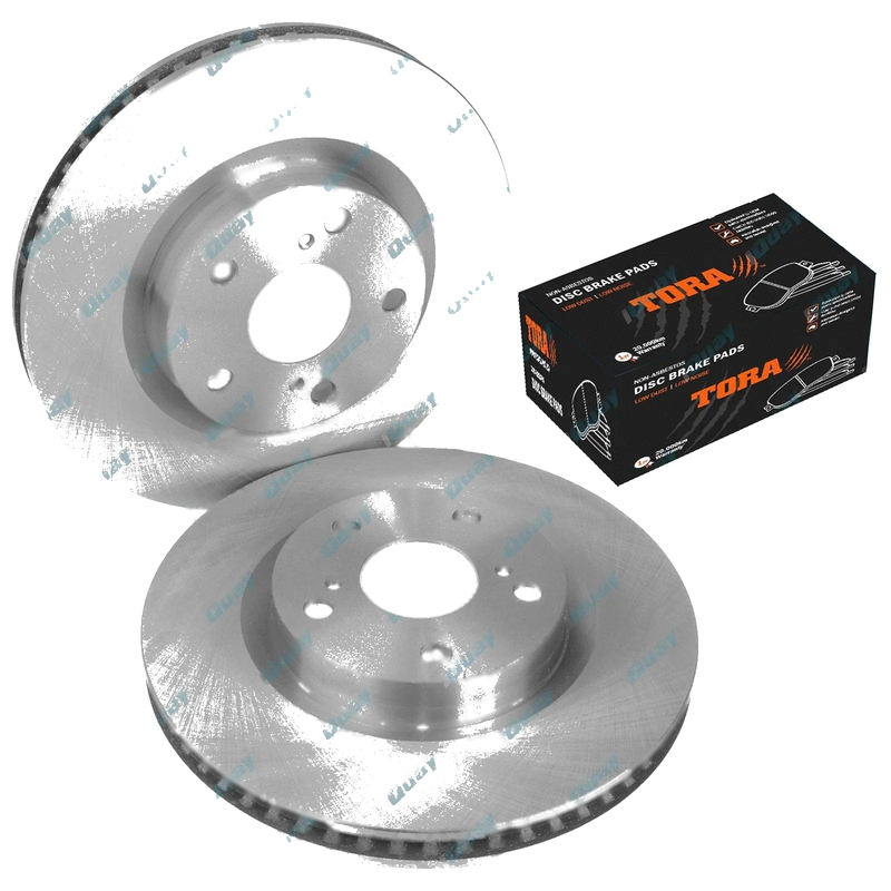 Toyota Aurion GSV40 2011~2012 Sedan Front Disc Brake Rotors & Pads