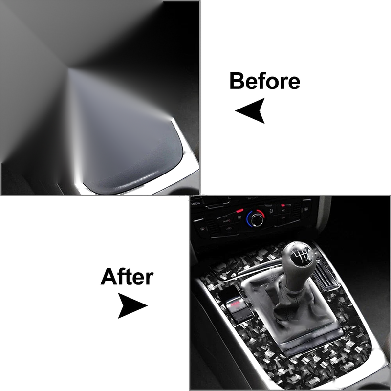 Audi A4 S4 RS4 RS5 Center Console Gear Shift Panel Cover Trim (2008-2016)