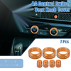 Honda Civic 7pcs AC Control Switch Air Vent Knob Covers (2022-2023)