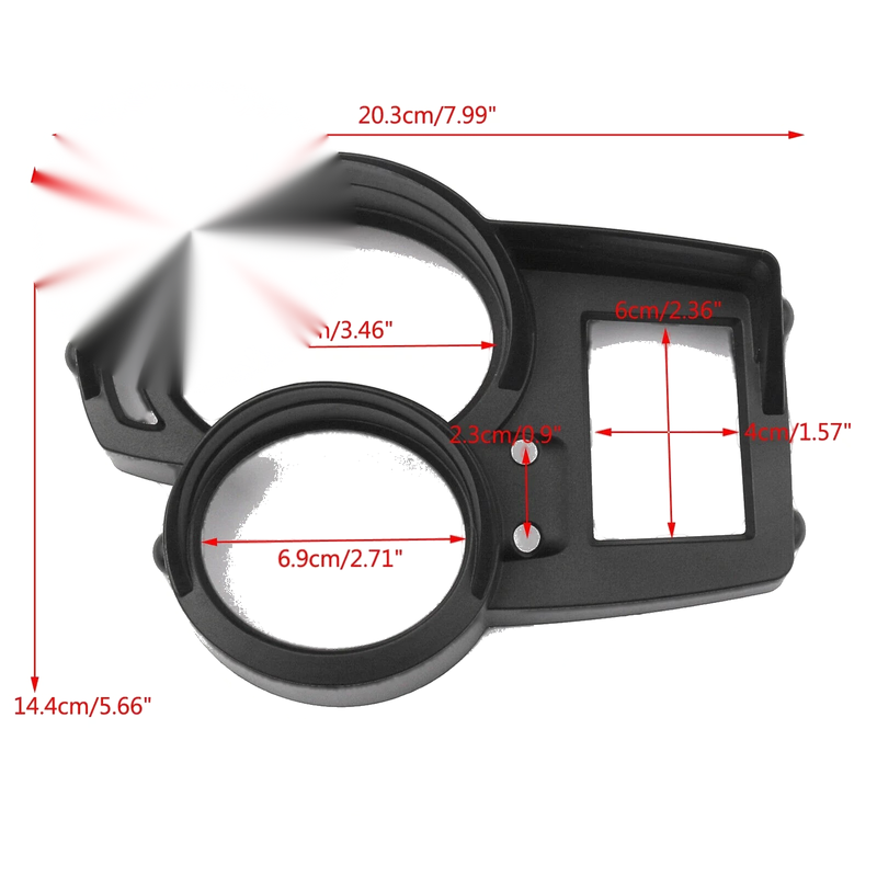 BMW F 650 / 700 / 800 GS / GT / ST Speedometer Housing Cover (2008-2018)