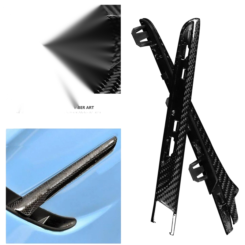 BMW M3 M4 F80 F82 F83 Carbon Fiber Side Air Vent Trim (2015-2021)