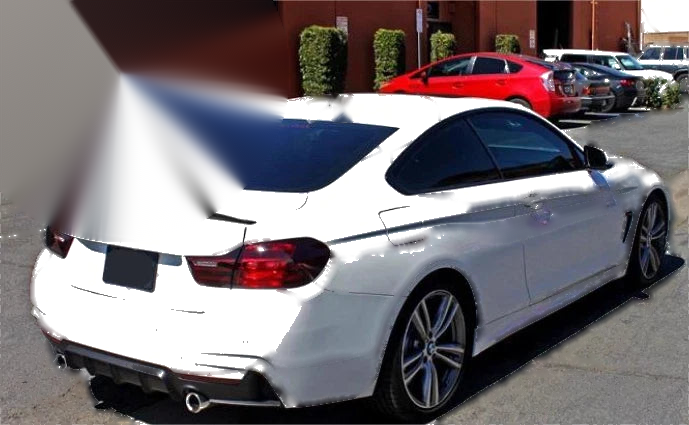 BMW 4 Series F32 F82 M4 Coupe Rear Spoiler Glossy Black Wing (2014-2020)