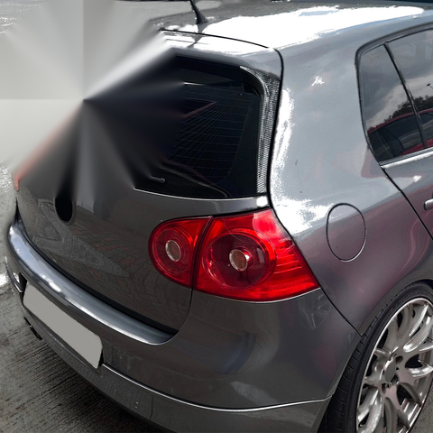VW Golf 5 GTI R32 Rear Window Side Spoiler Lip (2003-2008)