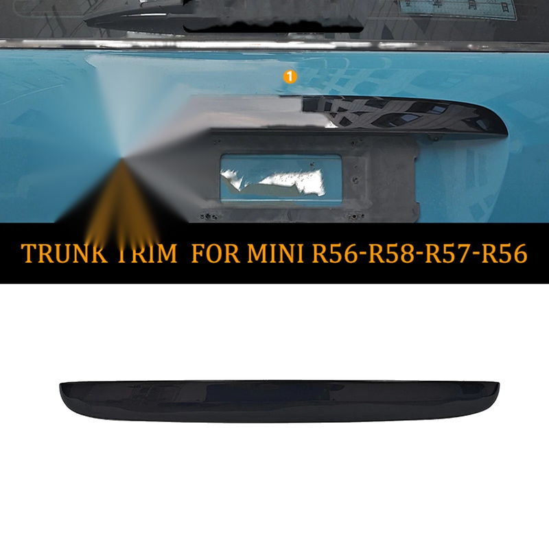 MINI Cooper R56 R57 R58 1 x Rear Boot Tailgate Strip Trim (2007-2013)
