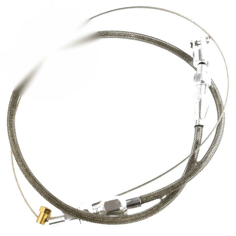 Ford Mustang 302 5.0L 24" Adjustable Braided Throttle Cable