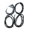 4x Door Rubber Weatherstrip Fits Toyota Corolla Altis CE120 ZZE121 ZZE122 4D D05